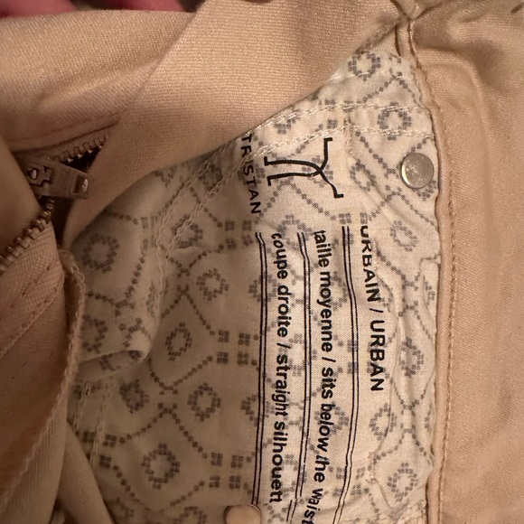 Khaki straight leg size 1. Tristan brand. - Picture 2 of 2